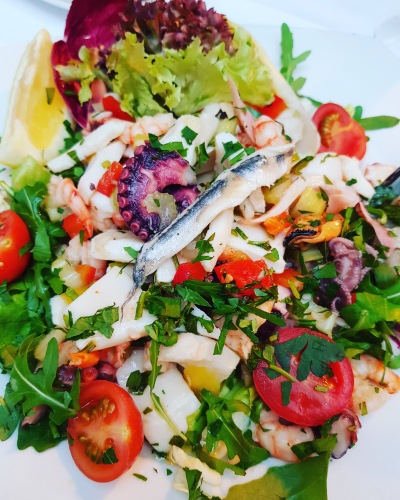 Seafood Salad at Empore